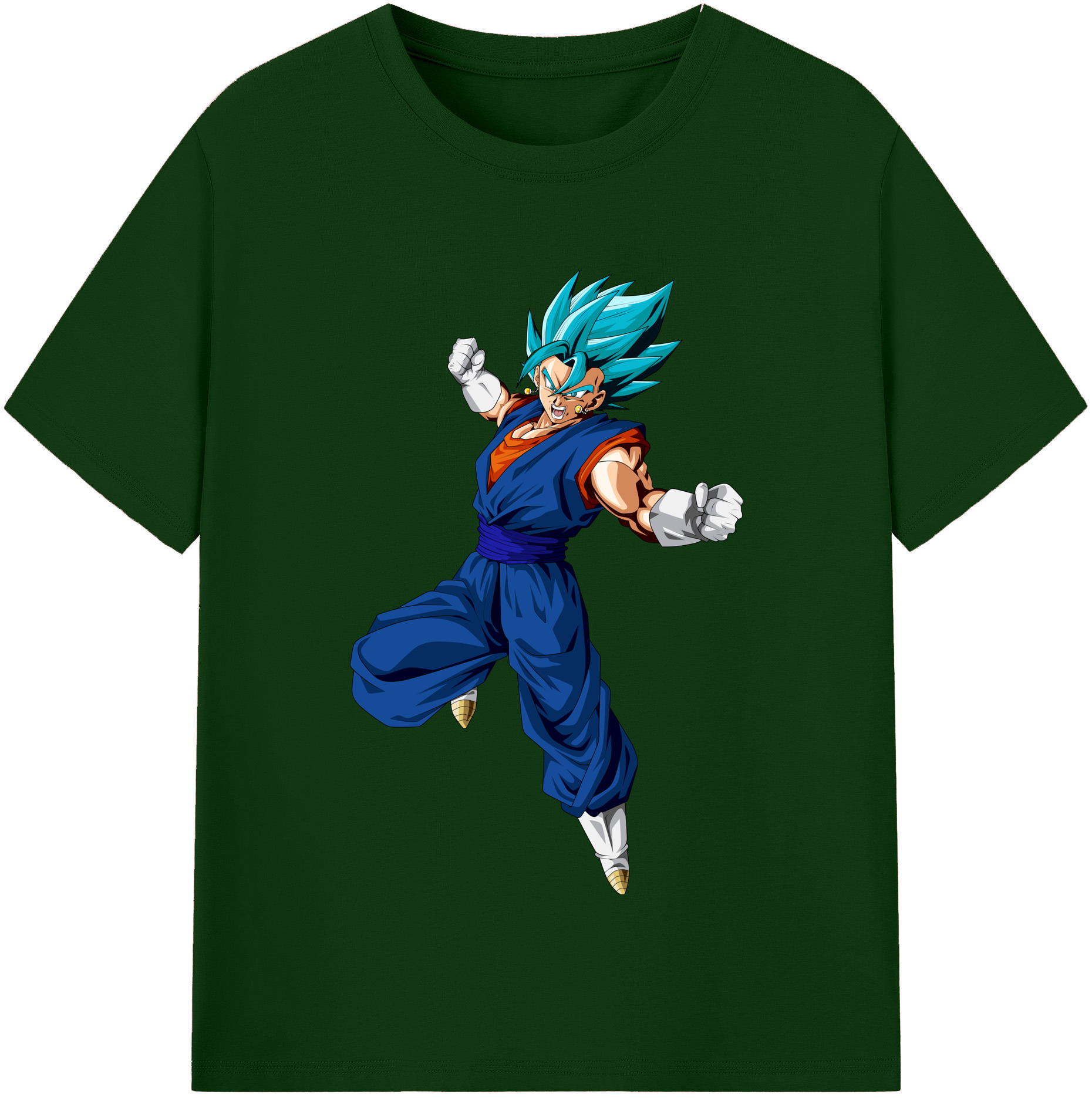 （画像用） ドラゴンボール ベジット DRAGON BALL Vegetto 綿100％半袖Tシャツ（フロントプリント）